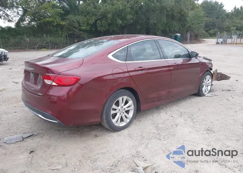 2016 Chrysler 200 Limited z USA, uszkodzony, nr VIN 1C3CCCAB6GN167955